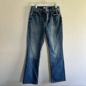 Old Navy Kicker Boot Cut High Rise Jeans